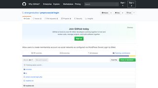 
                            3. strangerstudios/pmpro-social-login: Allow users to create ... - GitHub