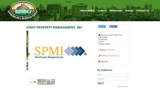 
                            8. STRAT PROPERTY MANAGEMENT, INC | Bankers Hill Business Group