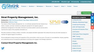 
                            5. Strat Property Management, Inc. | Self-Storage Management ... - SiteLink