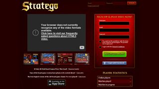 
                            2. Stratego - Login