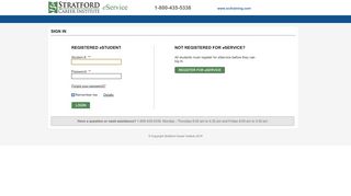 
                            3. Stratford Career Institute - Online Student Center