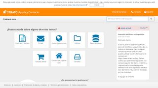 
                            9. STRATO Ayuda y contacto