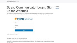 
                            4. Strato Communicator Login: Sign up for Webmail