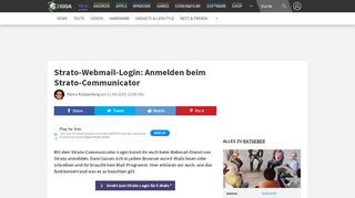 
                            3. Strato-Webmail-Login: Anmelden beim Strato …