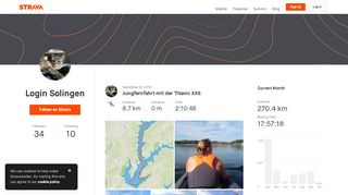 
                            2. Strava Cyclist Profile | Login Solingen