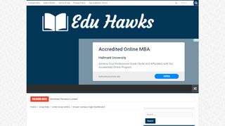 
                            5. strayer icampus login blackboard - EduHawks.com