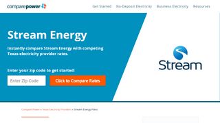 
                            9. Stream Energy - Compare cheap electricty rates in Texas ...