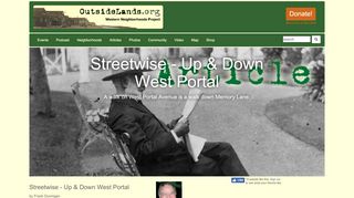 
                            9. Streetwise - Up & Down West Portal - Western Neighborhoods Project ...