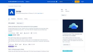 
                            1. Stride | Atlassian Community