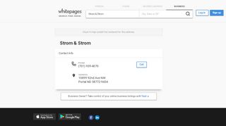 
                            6. Strom & Strom in Portal, ND | Whitepages