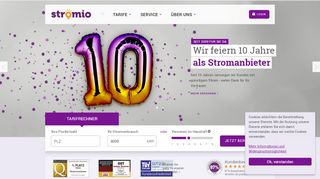 
                            10. Stromio | Strom zum Discountpreis