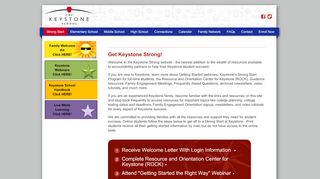 
                            9. Strong Start - K12 Strong Start - Get Keystone Strong!