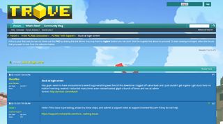 
                            1. Stuck at login screen - Trove