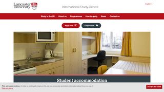 
                            3. Student Accommodation | Lancaster University International Study ...