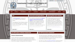 
                            6. Student Achievement - Sweetwater County School District #1