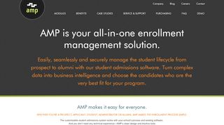 
                            7. Student Admissions Software | AMP