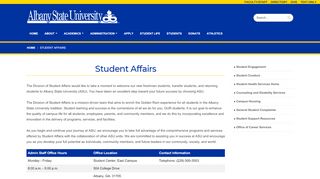 
                            7. Student Affairs - asurams.edu