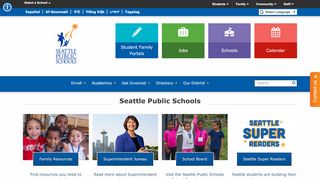 
                            1. Student and Family Portals - Seattle Public Schools