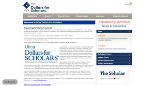 
                            9. Student and Parent Login - Dollars For Scholars - Utica Dollars for ...