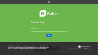 
                            7. Student App - reflex.explorelearning.com