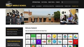 
                            2. Student Applications Portal - Fridley Public Schools