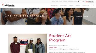 
                            6. Student Art Program - ArtsConnection Teen Programs