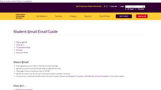 
                            4. Student @mail Email Guide | Information Technology Services