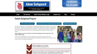 
                            6. Student Background Program - Adam Safeguard