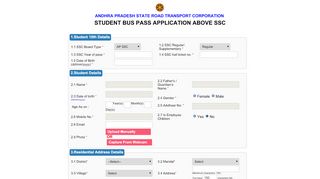 
                            4. STUDENT BUS PASS APPLICATION ABOVE SSC - …