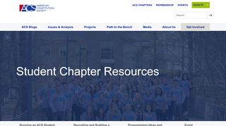 
                            5. Student Chapter Resources | ACS