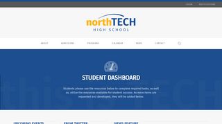 
                            2. Student Dashboard • North Tech High School