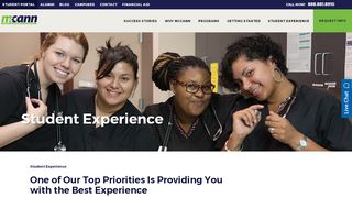 
                            10. Student Experience - McCann School of Business & Technology