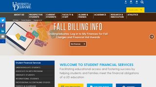 
                            6. Student Financial Services | University of Delaware