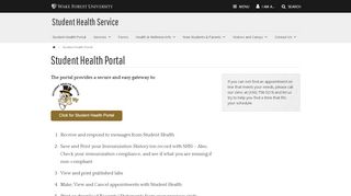 
                            5. Student Health Portal - Student Health Service - Wake Forest University