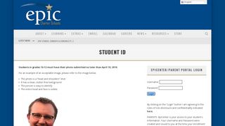 
                            10. Student ID – Epic Charter Schools