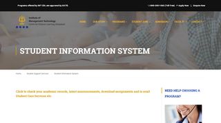 
                            2. Student Information System - IMT-Best Distance Learning ...