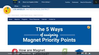 
                            6. Student Integration Services / Magnet Priority Points