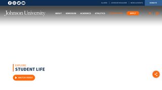 
                            6. Student Life | Johnson University | Johnson University