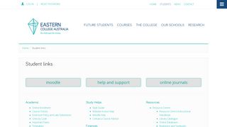 
                            6. Student links | Eastern College Australia