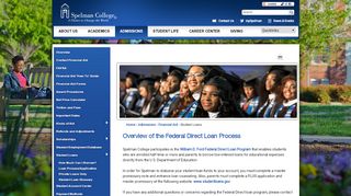 
                            8. Student Loans | Spelman College