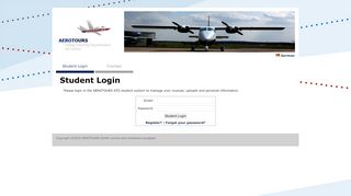 
                            4. Student Login // AEROTOURS GmbH