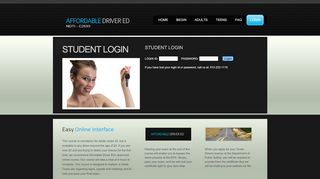 
                            6. Student Login - Affordable Drivers Ed