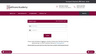 
                            9. Student-Login – Healthcare Academy