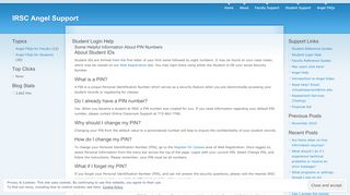 
                            6. Student Login Help | IRSC Angel Support