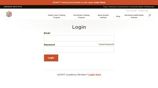 
                            2. Student Login - Kresser Institute