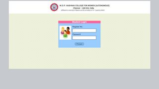 
                            2. Student Login - mopvcfw.in