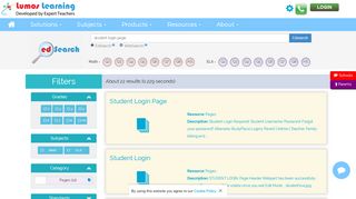 
                            2. student login page | EdSearch | Lumos Learning
