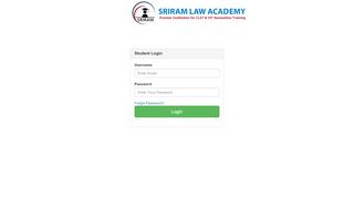 
                            1. Student Login - sriramlawacademy.com