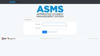 
                            3. Student login | Student ASMS Online