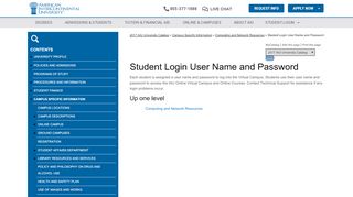 
                            9. Student Login User Name and Password - American ...